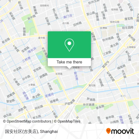 国安社区(古美店) map