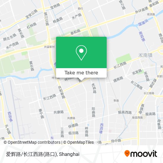 爱辉路/长江西路(路口) map