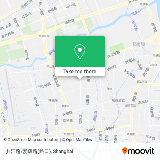 共江路/爱辉路(路口) map