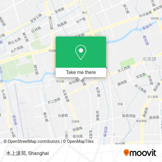 水上滚筒 map