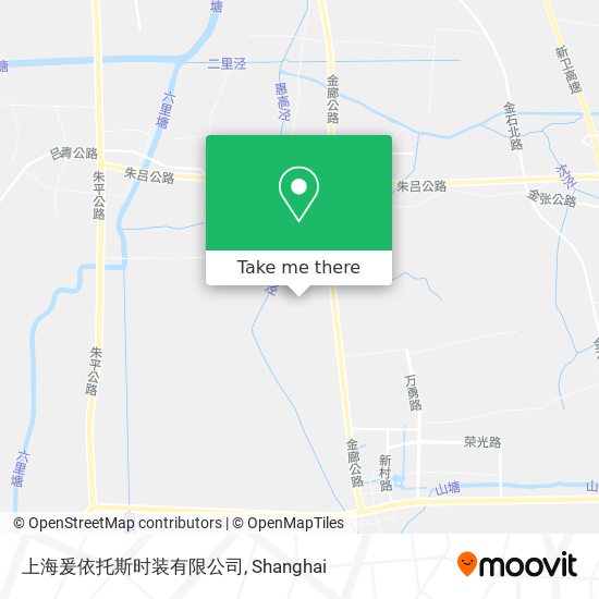 上海爰依托斯时装有限公司 map