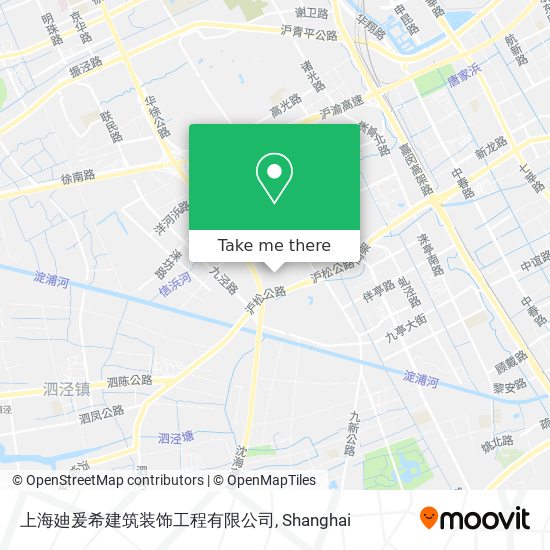 上海廸爰希建筑装饰工程有限公司 map