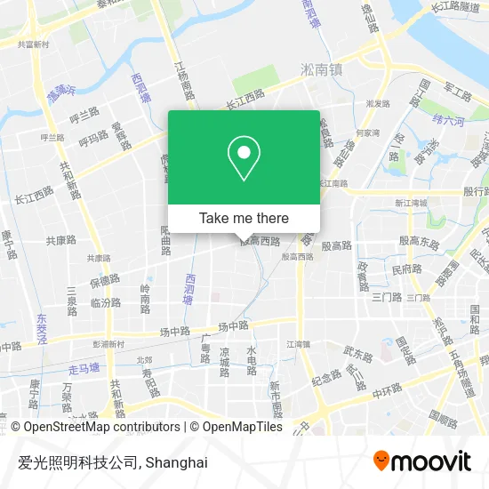 爱光照明科技公司 map