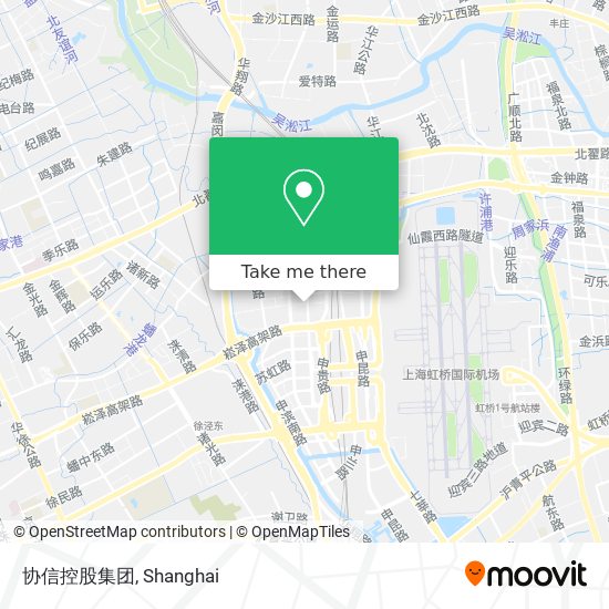 协信控股集团 map