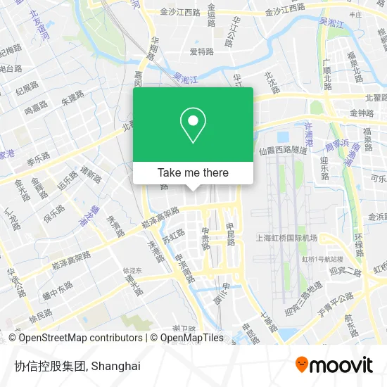 协信控股集团 map