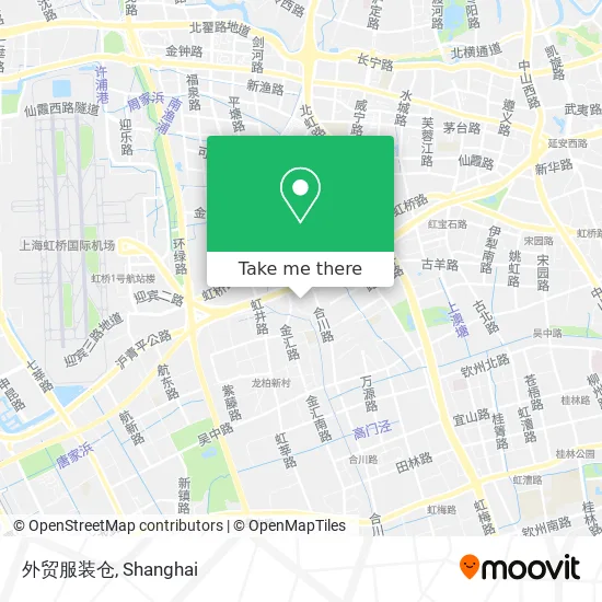 外贸服装仓 map
