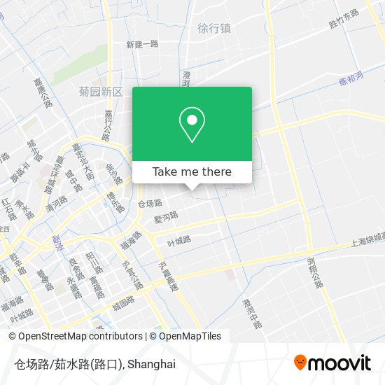 仓场路/茹水路(路口) map