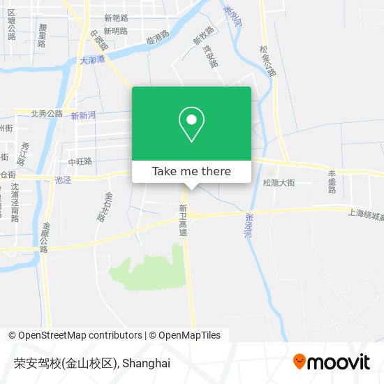 荣安驾校(金山校区) map