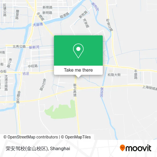 荣安驾校(金山校区) map