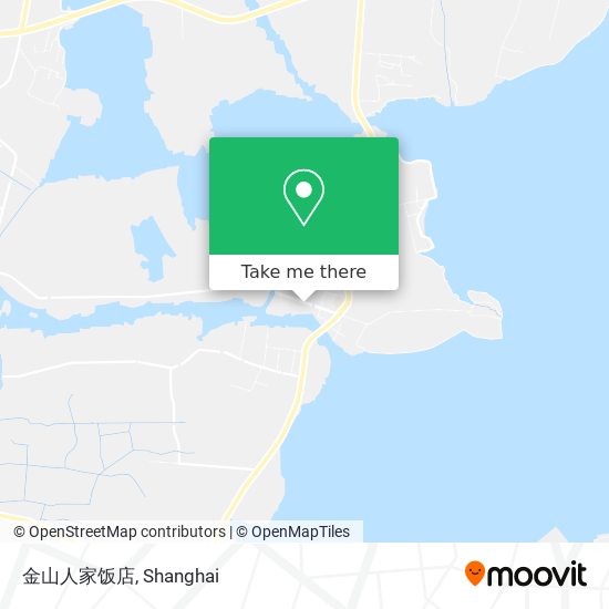 金山人家饭店 map