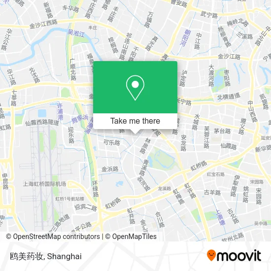 鸥美药妆 map