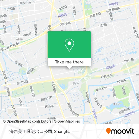 上海西美工具进出口公司 map