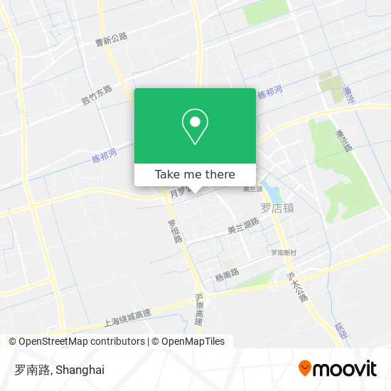 罗南路 map