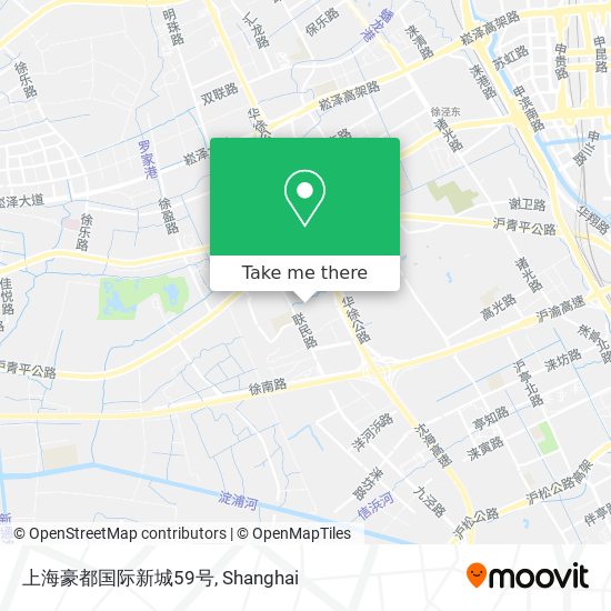 上海豪都国际新城59号 map