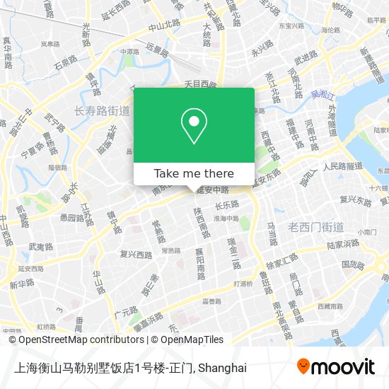 上海衡山马勒别墅饭店1号楼-正门 map