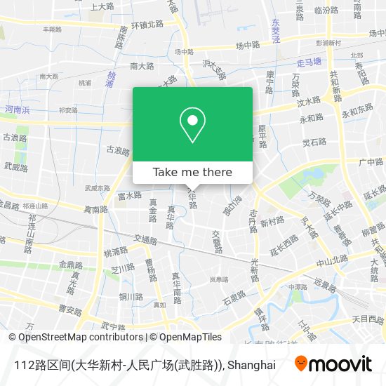112路区间(大华新村-人民广场(武胜路)) map