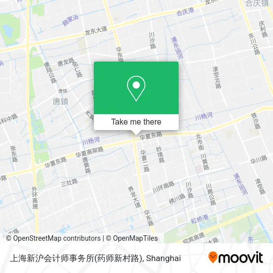 上海新沪会计师事务所(药师新村路) map