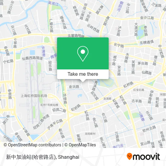 新中加油站(哈密路店) map