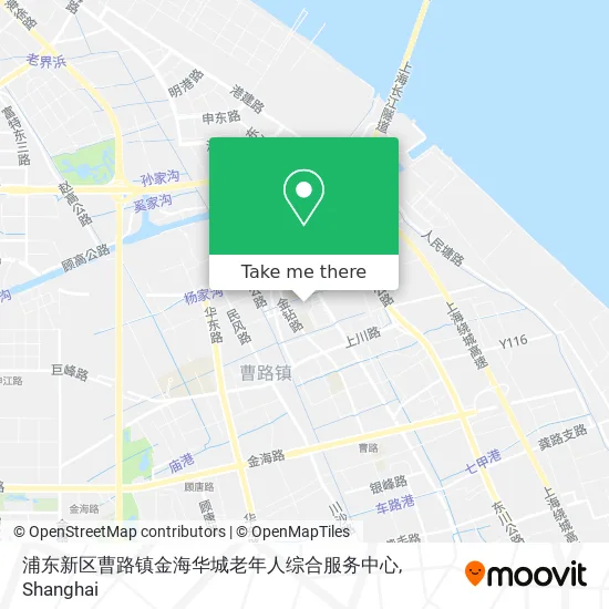 浦东新区曹路镇金海华城老年人综合服务中心 map