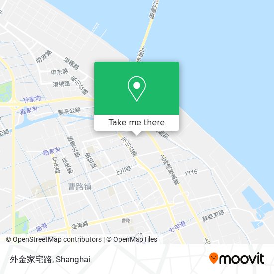 外金家宅路 map