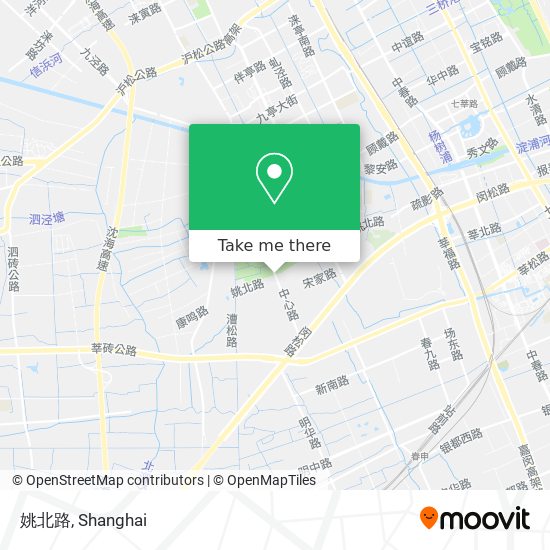 姚北路 map
