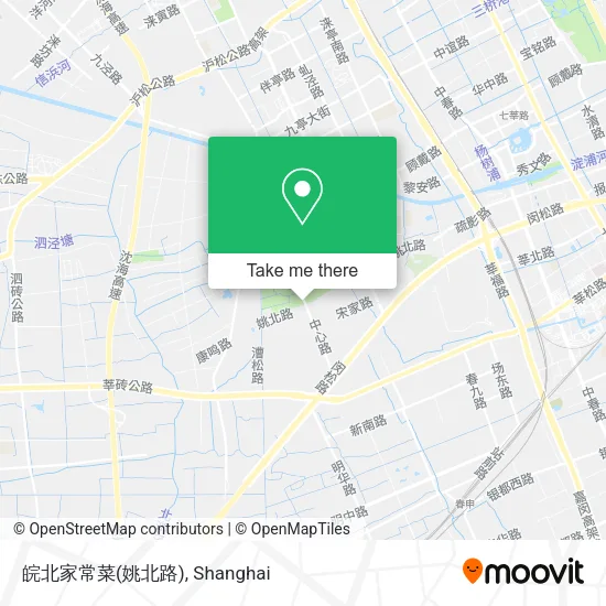 皖北家常菜(姚北路) map
