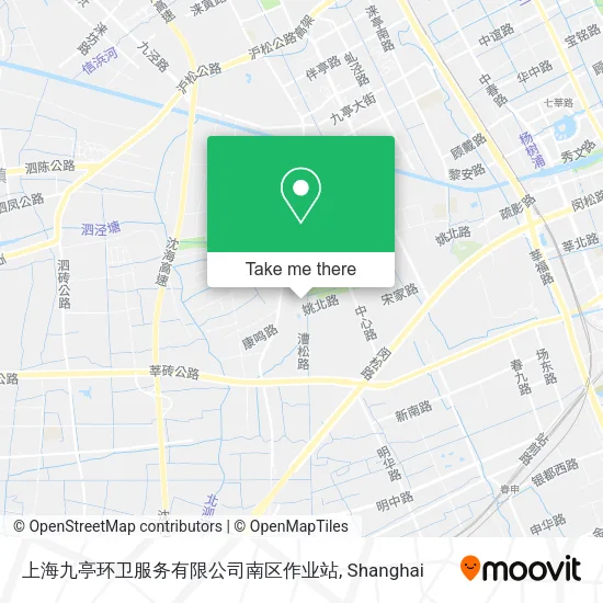 上海九亭环卫服务有限公司南区作业站 map