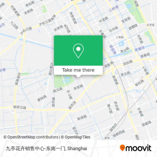 九亭花卉销售中心-东南一门 map