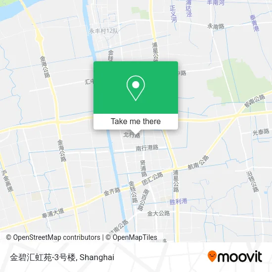 金碧汇虹苑-3号楼 map