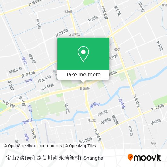 宝山7路(泰和路蕰川路-永清新村) map