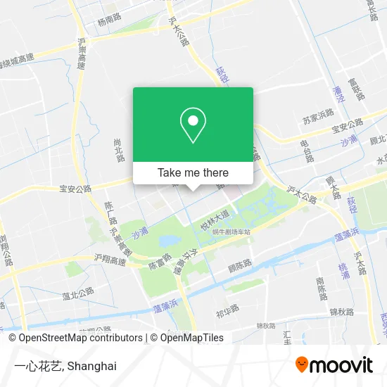 一心花艺 map