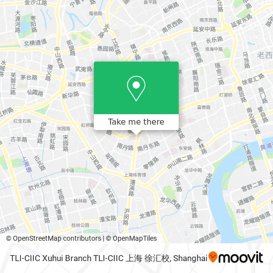 TLI-CIIC Xuhui Branch TLI-CIIC 上海 徐汇校 map