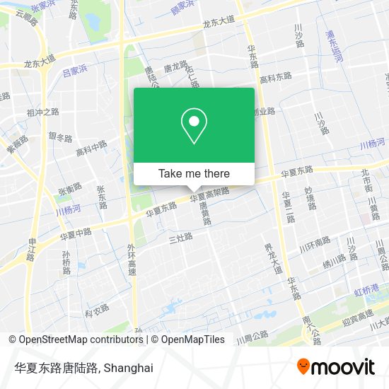 华夏东路唐陆路 map