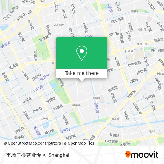 市场二楼茶业专区 map