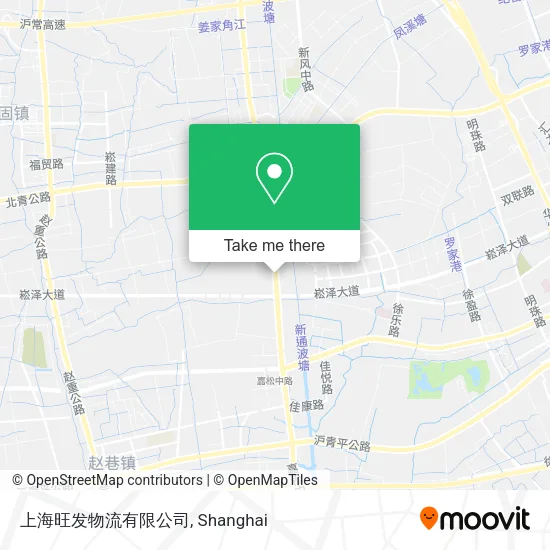 上海旺发物流有限公司 map