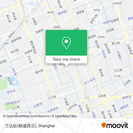 万达奴(颛盛路店) map