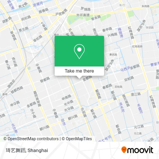 琦艺舞蹈 map