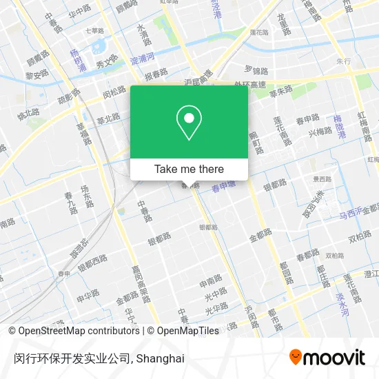 闵行环保开发实业公司 map