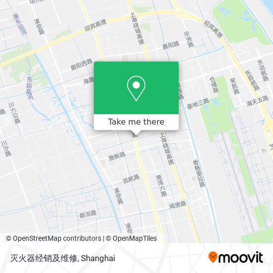 灭火器经销及维修 map