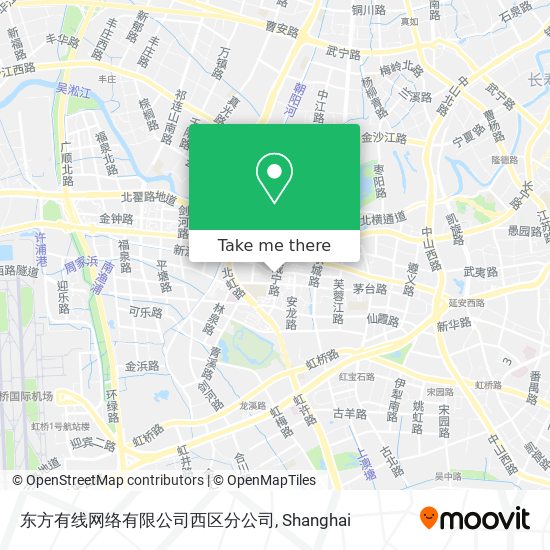 东方有线网络有限公司西区分公司 map