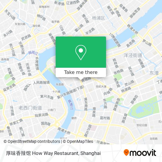 厚味香辣馆 How Way Restaurant map