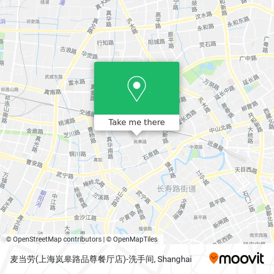 麦当劳(上海岚皋路品尊餐厅店)-洗手间 map