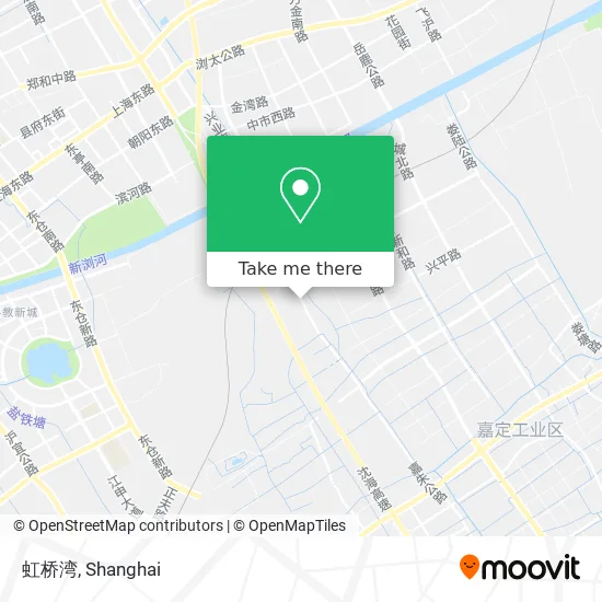 虹桥湾 map