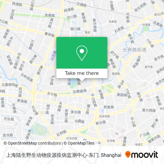 上海陆生野生动物疫源疫病监测中心-东门 map