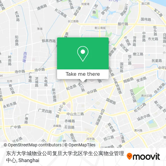 东方大学城物业公司复旦大学北区学生公寓物业管理中心 map