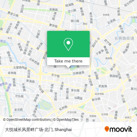 大悦城长风景畔广场-北门 map
