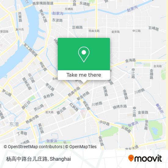 杨高中路台儿庄路 map