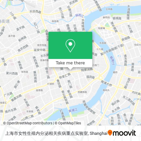 上海市女性生殖内分泌相关疾病重点实验室 map