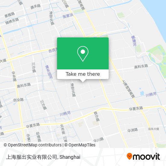 上海服出实业有限公司 map