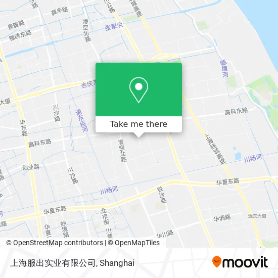 上海服出实业有限公司 map